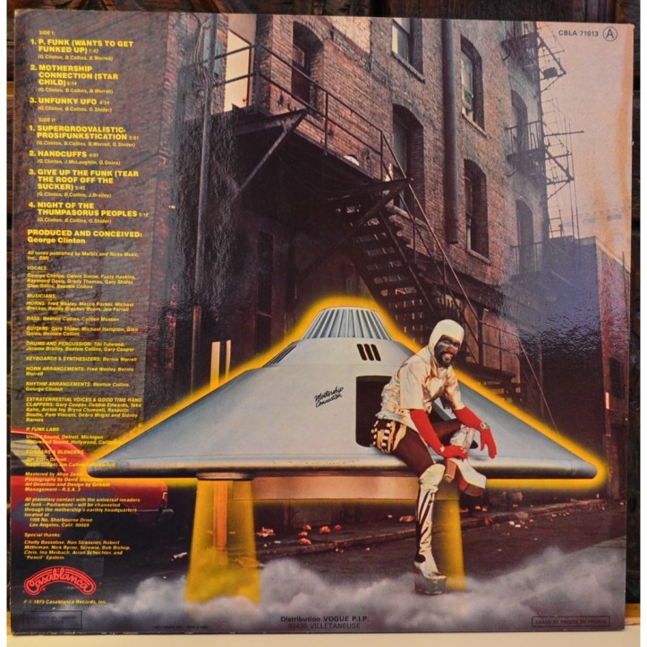 mothership connection back cover